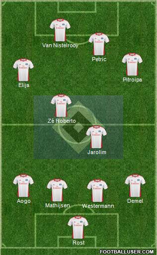 Hamburger SV Formation 2011