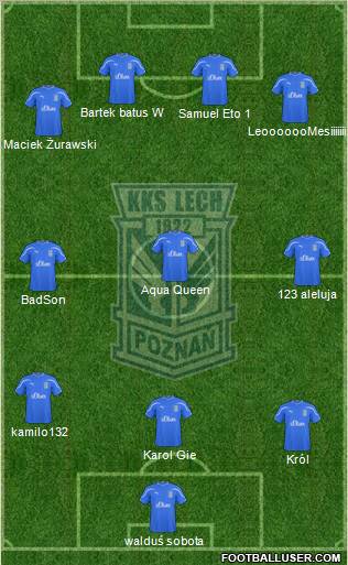 Lech Poznan Formation 2011