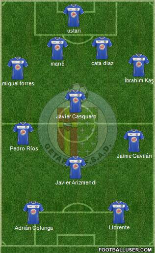 Getafe C.F., S.A.D. Formation 2011