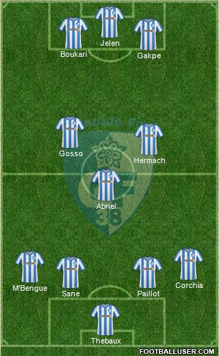 Grenoble Foot 38 Formation 2011