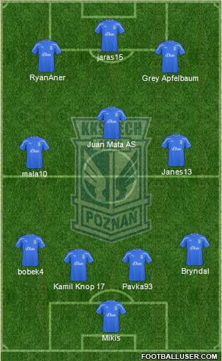 Lech Poznan Formation 2011