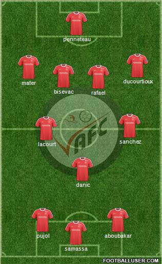 Valenciennes Football Club Formation 2011