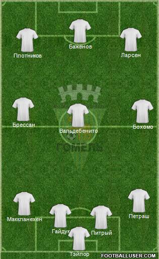 FC Gomel Formation 2011