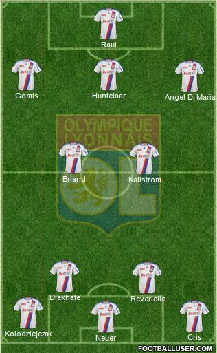 Olympique Lyonnais Formation 2011