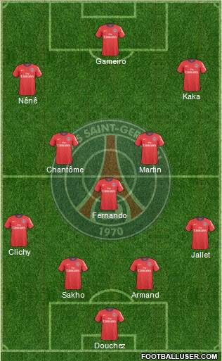 Paris Saint-Germain Formation 2011