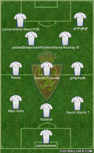 R. Zaragoza S.A.D. Formation 2011