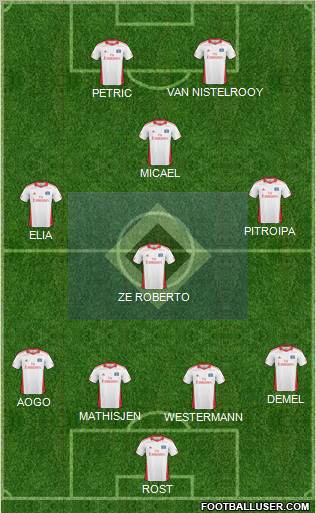 Hamburger SV Formation 2011