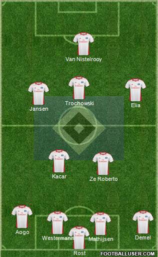 Hamburger SV Formation 2011