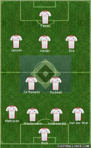 Hamburger SV Formation 2011