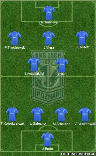 Lech Poznan Formation 2011