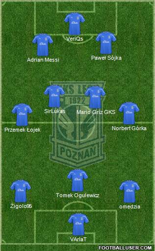 Lech Poznan Formation 2011