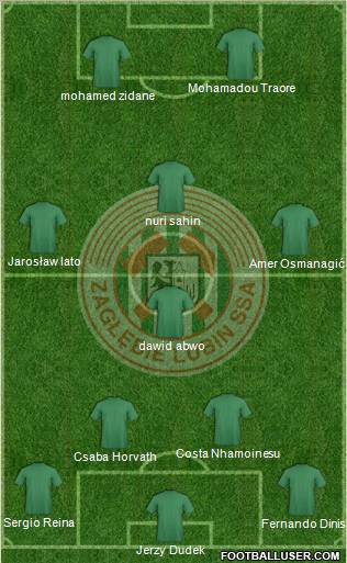 Zaglebie Lubin Formation 2011