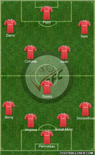 Valenciennes Football Club Formation 2011