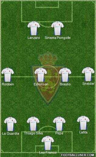 R. Zaragoza S.A.D. Formation 2011