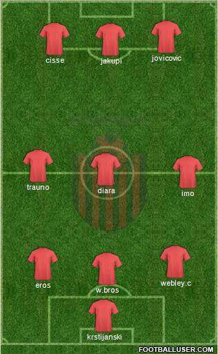 KF Shkendija HB 79 Tetovo Formation 2011