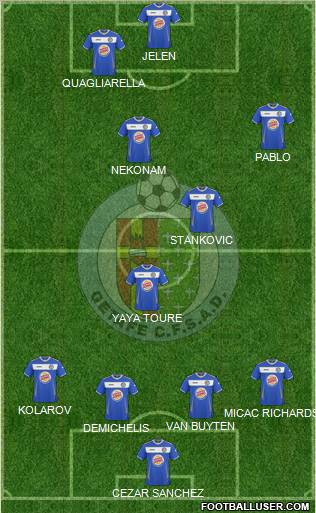 Getafe C.F., S.A.D. Formation 2011