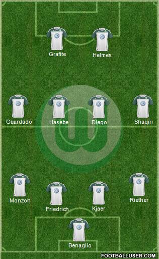 VfL Wolfsburg Formation 2011