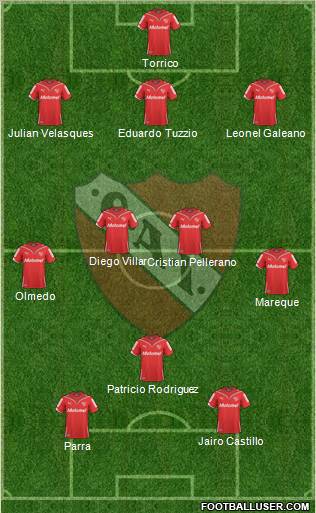 Independiente Formation 2011