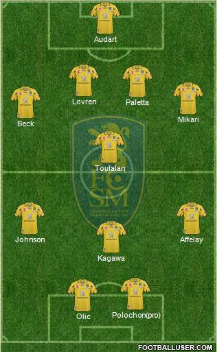 FC Sochaux-Montbéliard Formation 2011