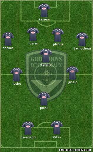 FC Girondins de Bordeaux Formation 2011