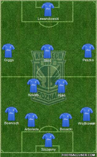 Lech Poznan Formation 2011