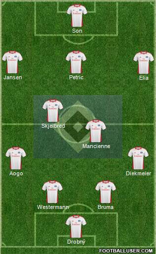 Hamburger SV Formation 2011