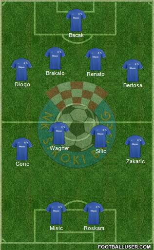 NK Siroki Brijeg Formation 2011