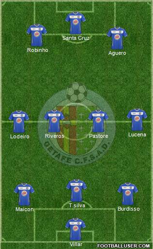 Getafe C.F., S.A.D. Formation 2011