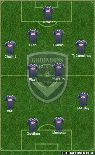 FC Girondins de Bordeaux Formation 2011