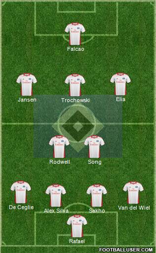 Hamburger SV Formation 2011