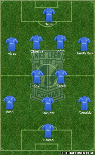 Lech Poznan Formation 2011