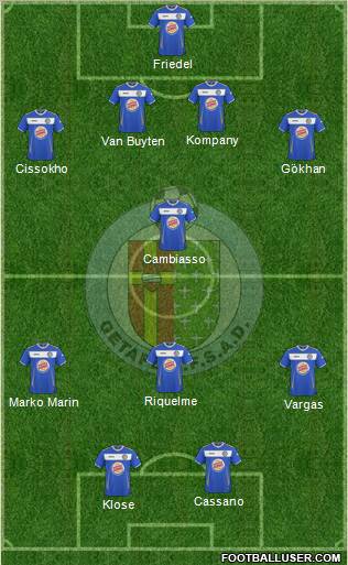 Getafe C.F., S.A.D. Formation 2011