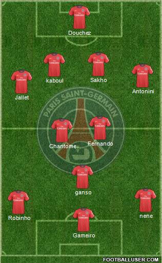 Paris Saint-Germain Formation 2011