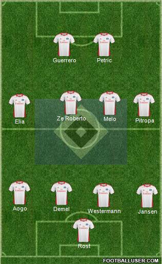 Hamburger SV Formation 2011