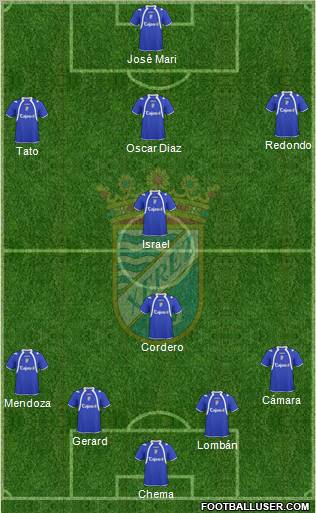 Xerez C.D., S.A.D. Formation 2011