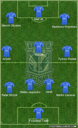 Lech Poznan Formation 2011