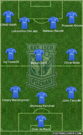 Lech Poznan Formation 2011