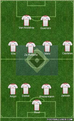 Hamburger SV Formation 2011