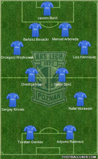 Lech Poznan Formation 2011