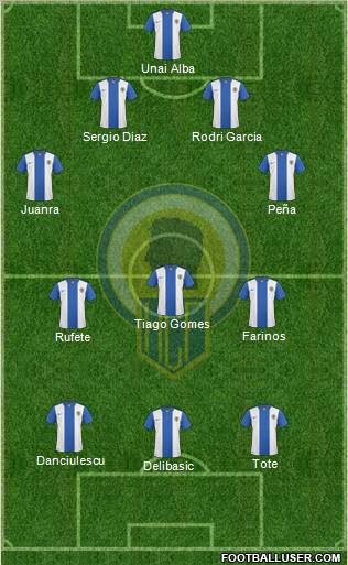 Hércules C.F., S.A.D. Formation 2011