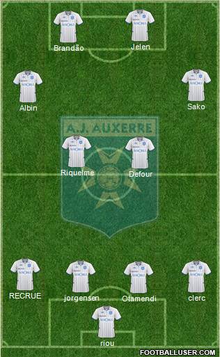 A.J. Auxerre Formation 2011