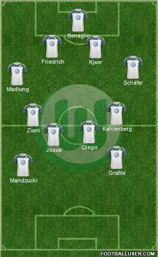 VfL Wolfsburg Formation 2011