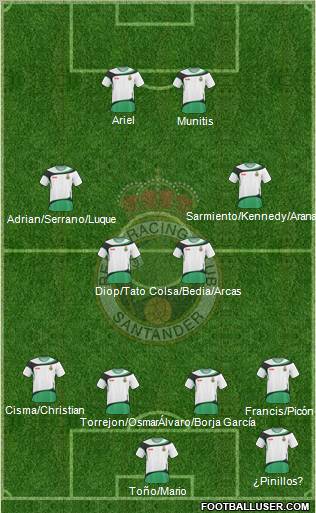 R. Racing Club S.A.D. Formation 2011