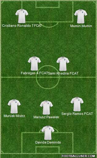 England Formation 2011