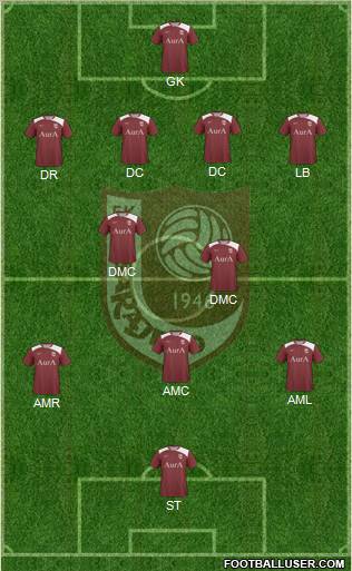 FK Sarajevo Formation 2011