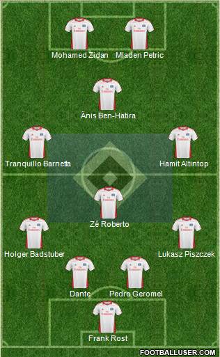 Hamburger SV Formation 2011