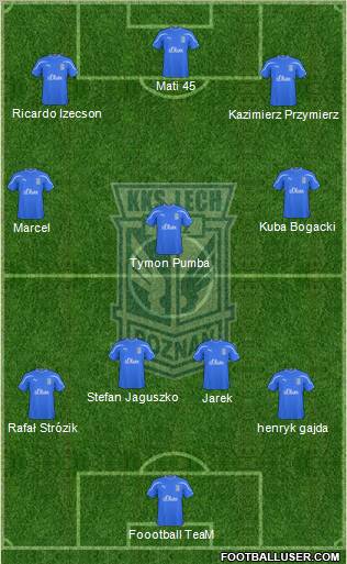 Lech Poznan Formation 2011