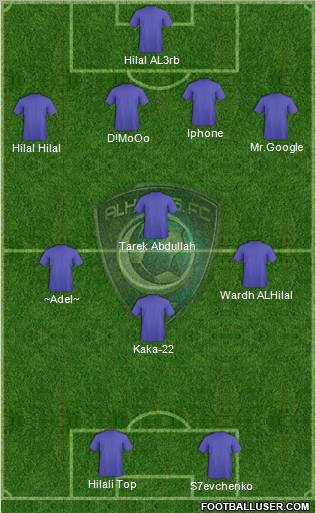 Al-Hilal (KSA) Formation 2011