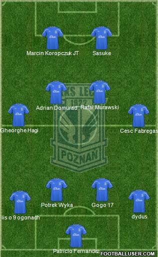 Lech Poznan Formation 2011