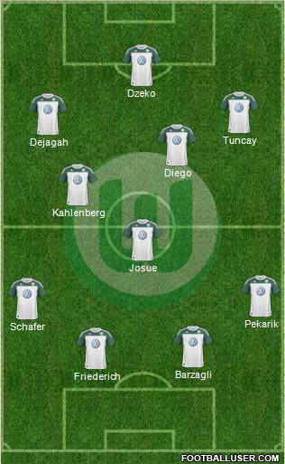 VfL Wolfsburg Formation 2011